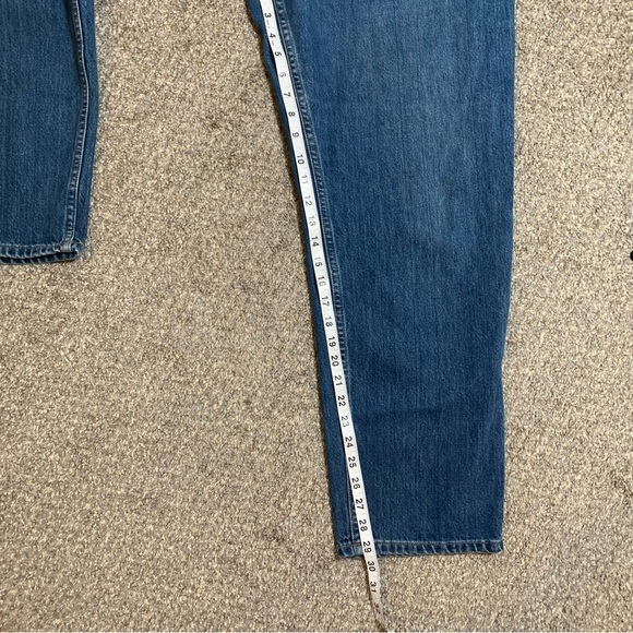 Lands’ End women’s blue high rise baggie fit jeans size 14 - Picture 9 of 12